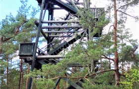 Aussichtsturm am Schwarzenberg, © Verein Naturpark Nordwald